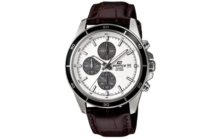 

Мужские часы EDIFICE Silver EFR-526L-7AV CASIO