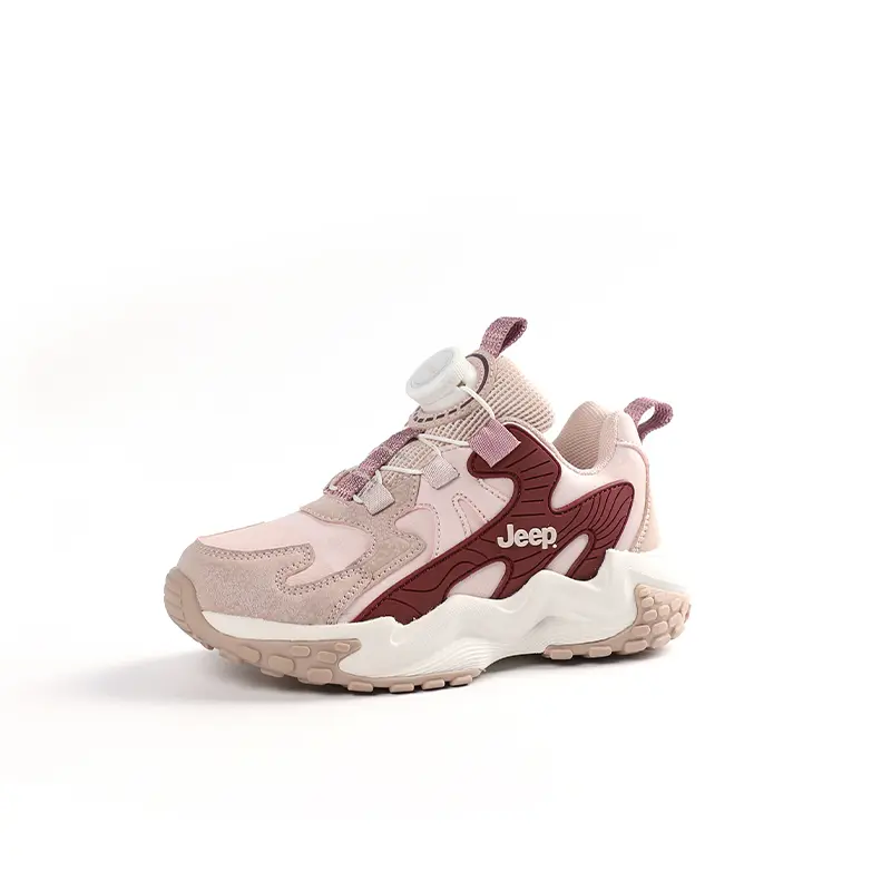 

Низкие детские кроссовки для повседневной жизни Jeep, розовый
