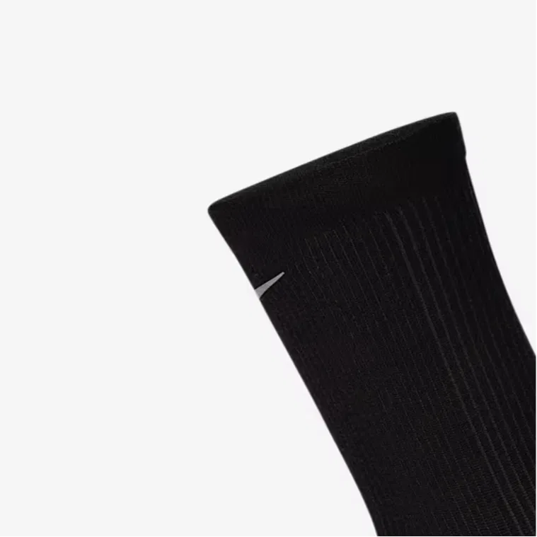 Носки для бега по пересеченной местности Nike Crew 1 Pack Black — фото 3