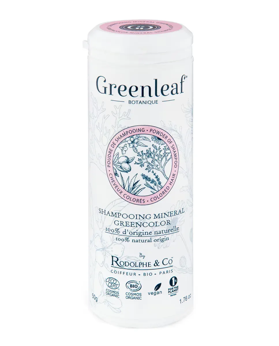 Минеральный шампунь Greencolor 50 г Rodolphe & Co