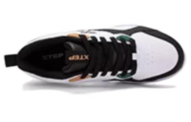 Кроссовки XTEP Lifestyle Shoes Men Low-top Black/White, черный/белый — фото 3