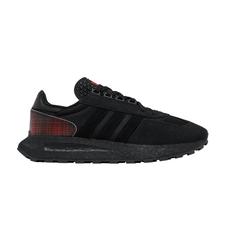 

Кроссовки adidas Retropy E5 'Black Vivid Red Plaid', черный