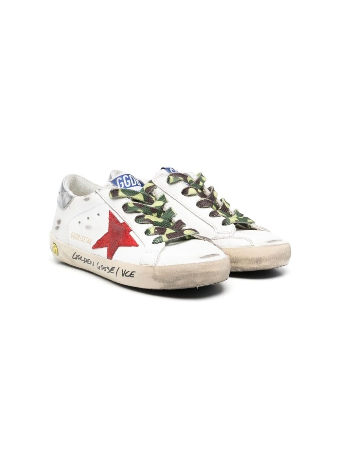 

Golden Goose Kids кеды Superstar, белый