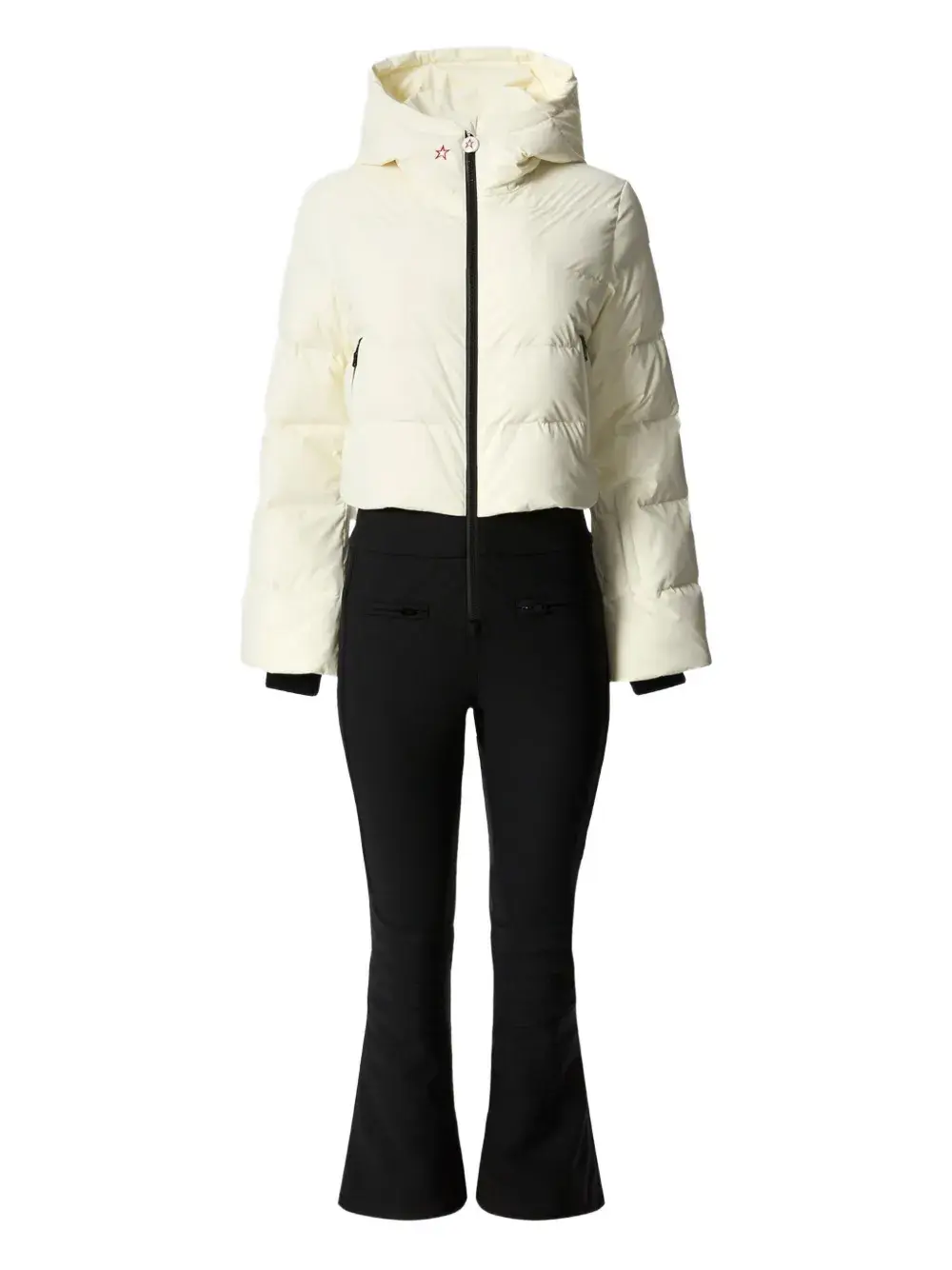 

Дутый лыжный комбинезон с капюшоном Perfect Moment, белый