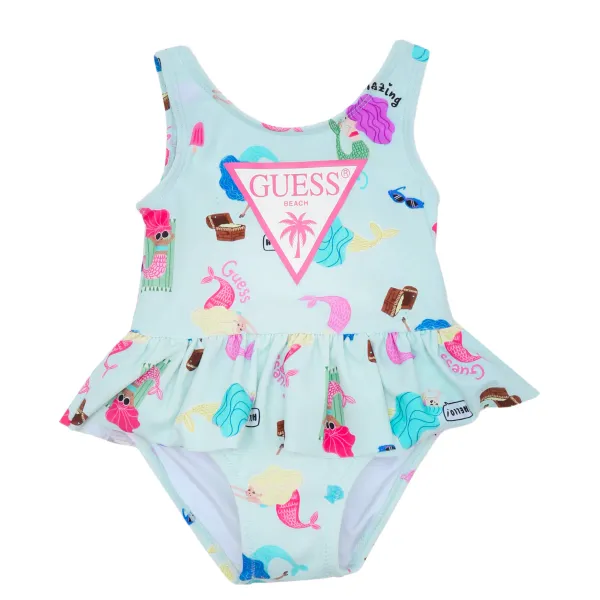 

Купальный костюм Guess, бирюзовый