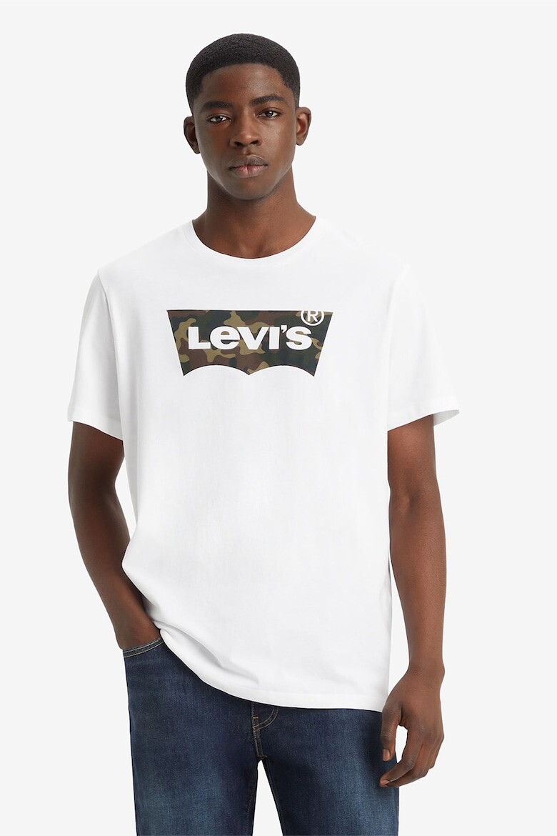 

Хлопковая футболка с логотипом Levi'S, зеленый