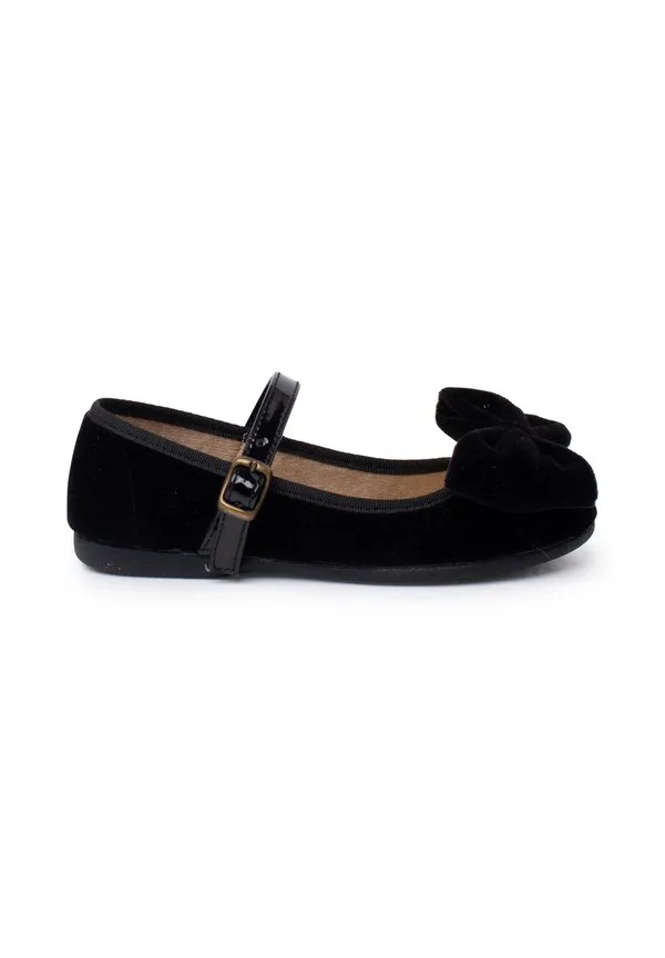 Балетки с ремешком на щиколотке Pisamonas, Black