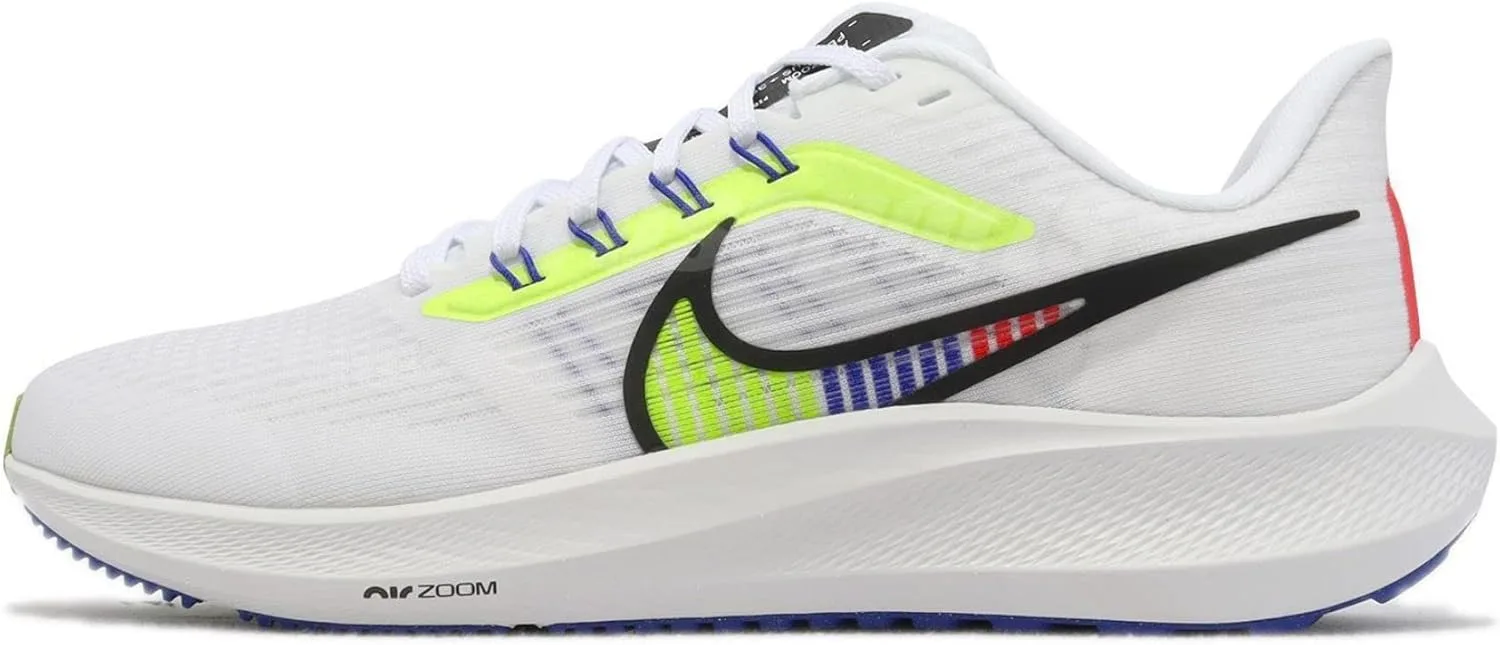 Мужские беговые кроссовки Nike Pegasus 39, белый/черный — фото 3