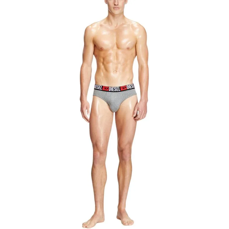 Трусы-стринги UFST-Stars (набор из 3 штук) DIESEL, 3-pack (белый+серый+черный) — фото 2