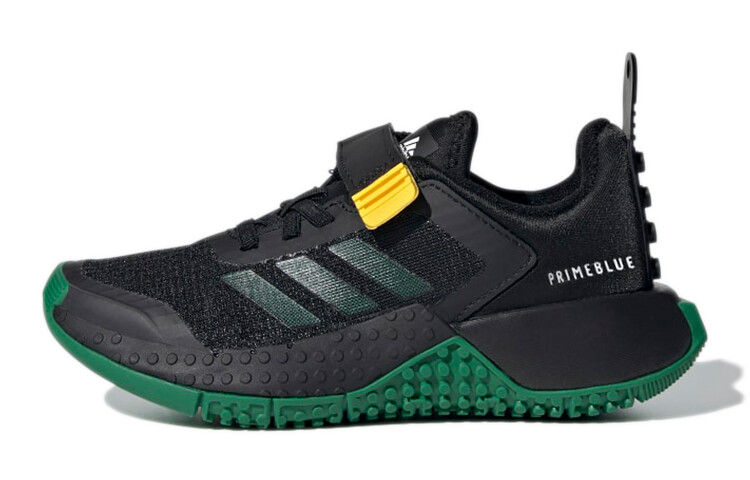 

Кроссовки Lego X Kids, детские, низкие, черные/зеленые Adidas