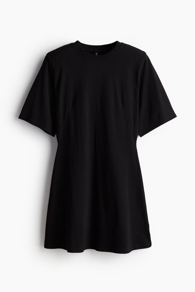 

Платье-Майка с подплечниками H&M, черный