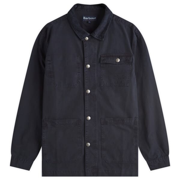 

Свободная холщовая рубашка Grindle Barbour, синий