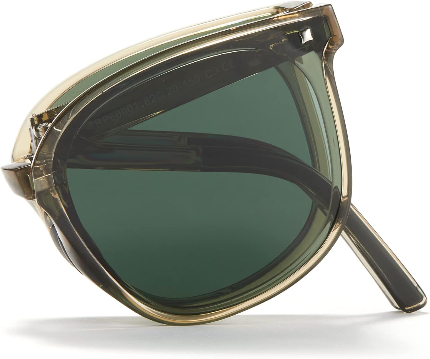 

Солнцезащитные очки Cyxus Trendy Polarized Folding Cat Eye для женщин и мужчин, защита от УФ-излучения UV400, антибликовое покрытие, материал TR90, сверхлегкие, складные, Green/ Green-1801