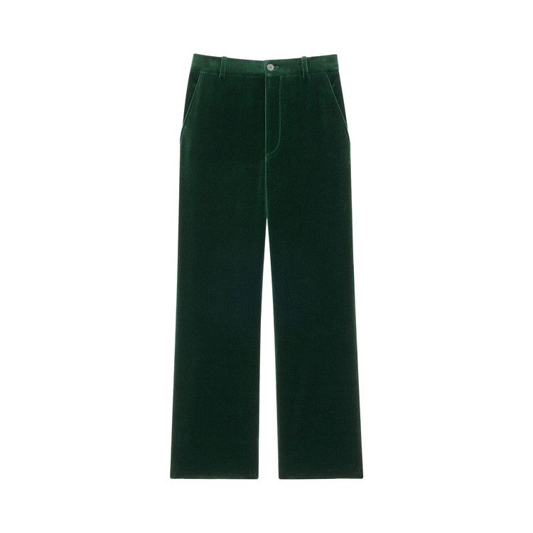 

Брюки Saint Laurent Pants In Velvet, Emeraude