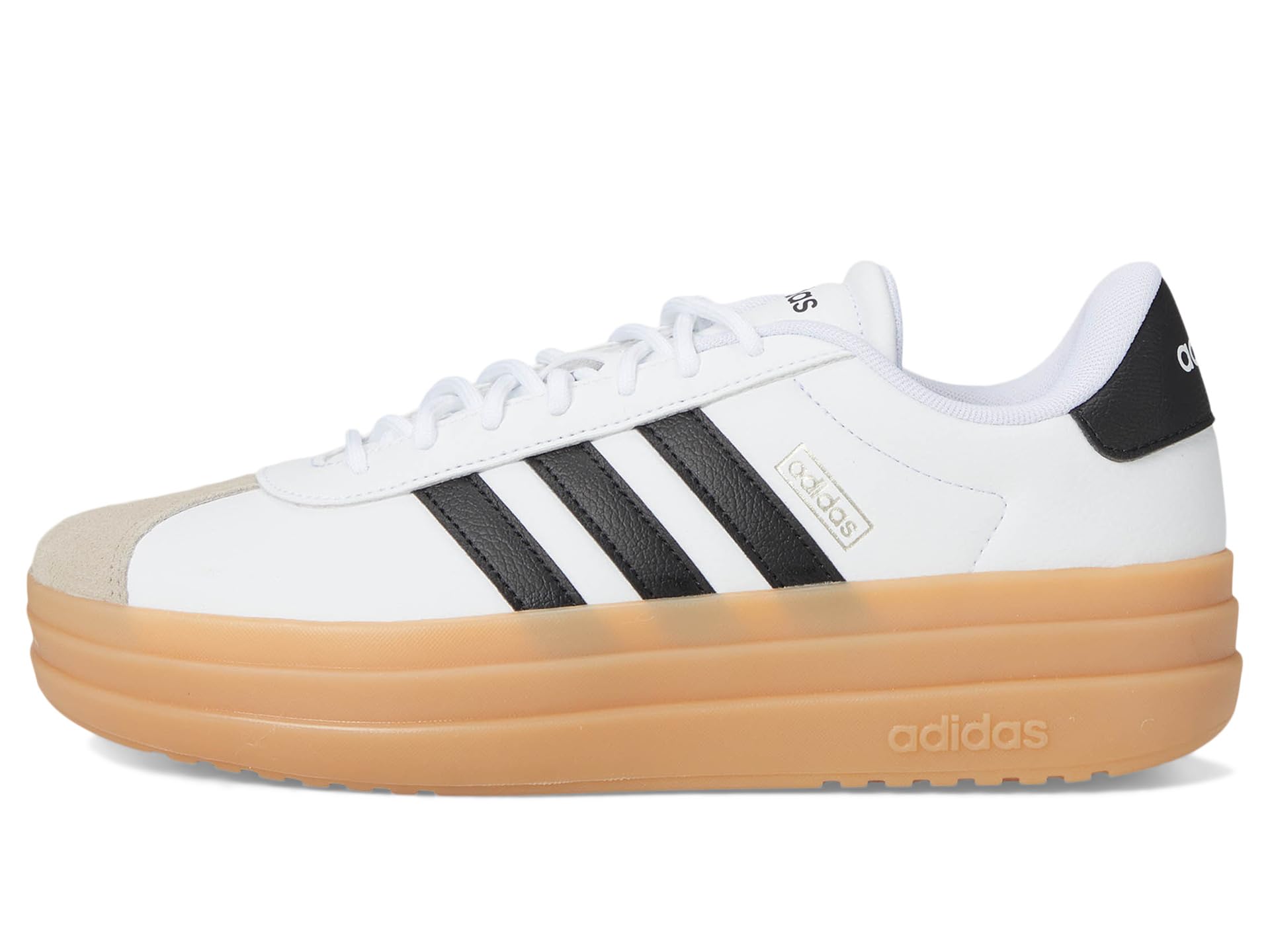 Кроссовки adidas VL Court, цвет White/Black/Wonder Beige — фото 4