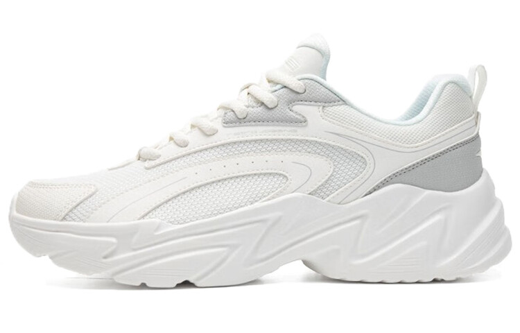 

Кроссовки ERKE Lifestyle Shoes Men Low-top Gray, белый/серый