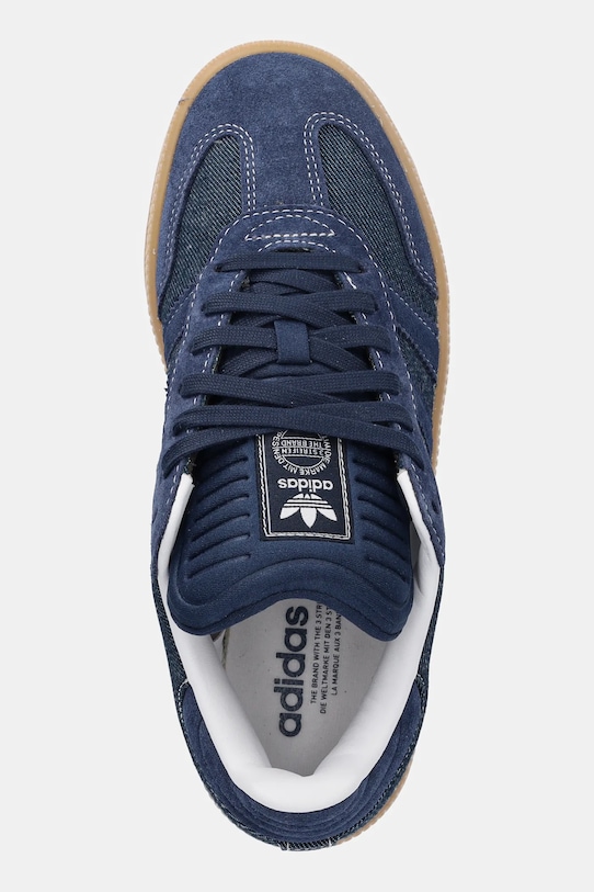 Кроссовки Samba XLG Adidas Originals, темно-синий — фото 4