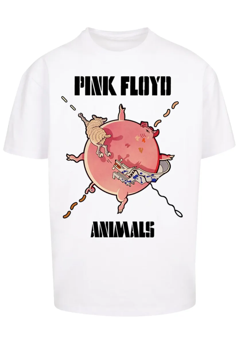 

F4NT4STIC Футболка "Pink Floyd Fat Pig", принт, белый