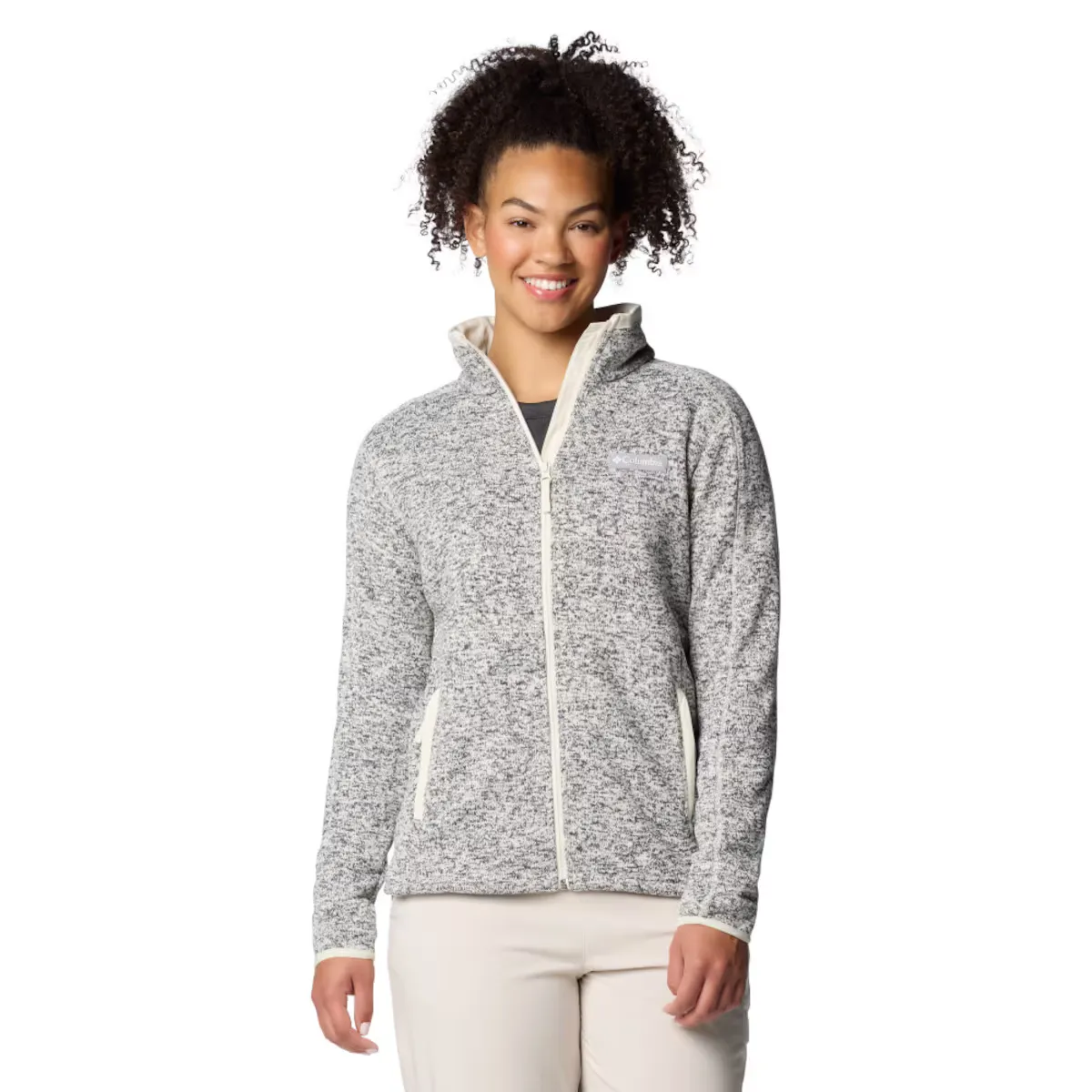 

Женский свитер Weather Full Zip II Columbia флис, бежевый