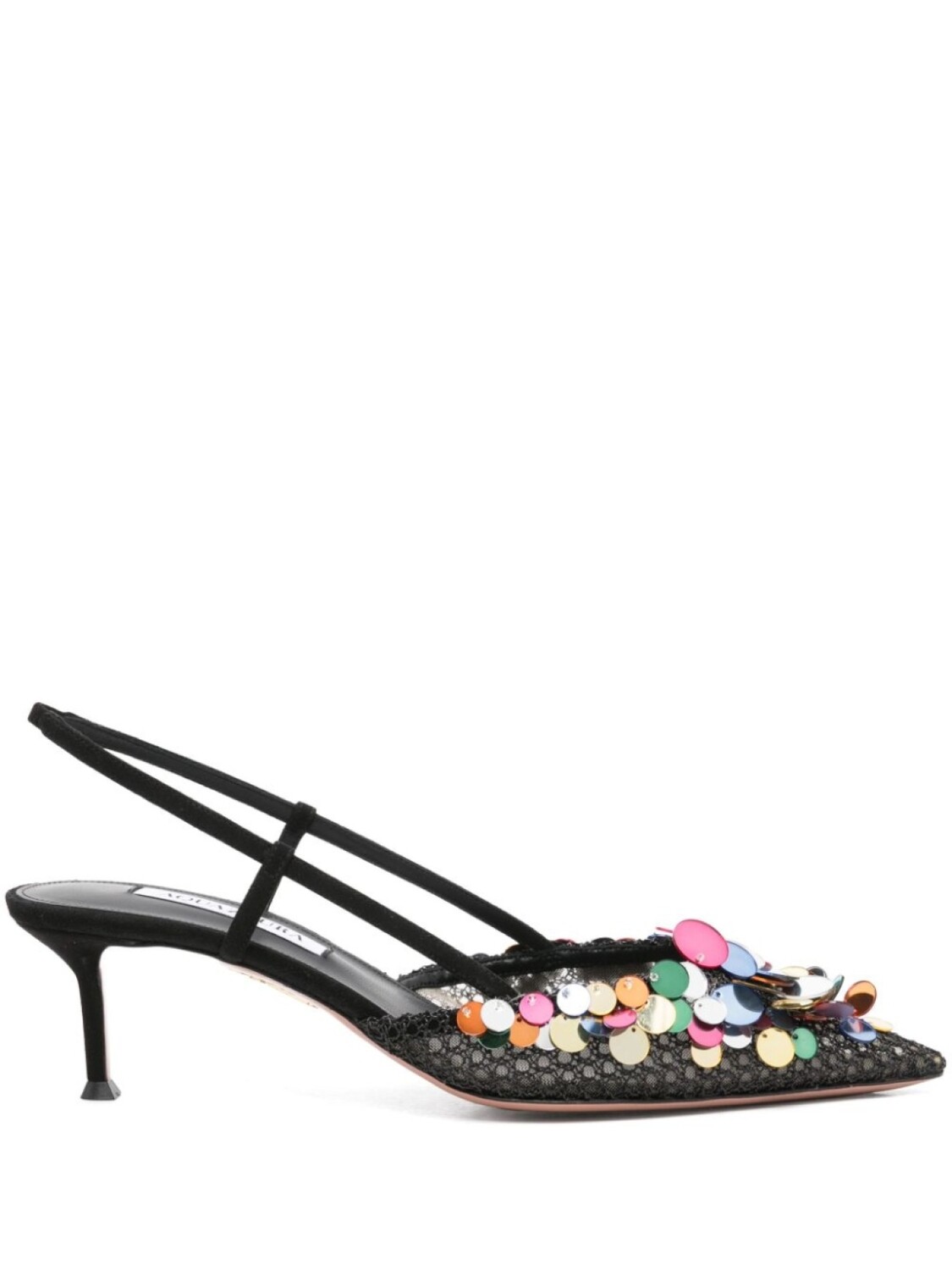 Aquazzura туфли Can Can 50, черный