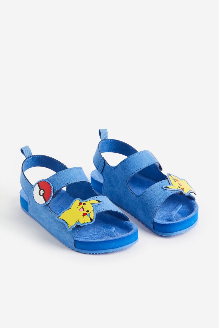 

Сандалии H&M x Pokémon Graphic-detail, синий