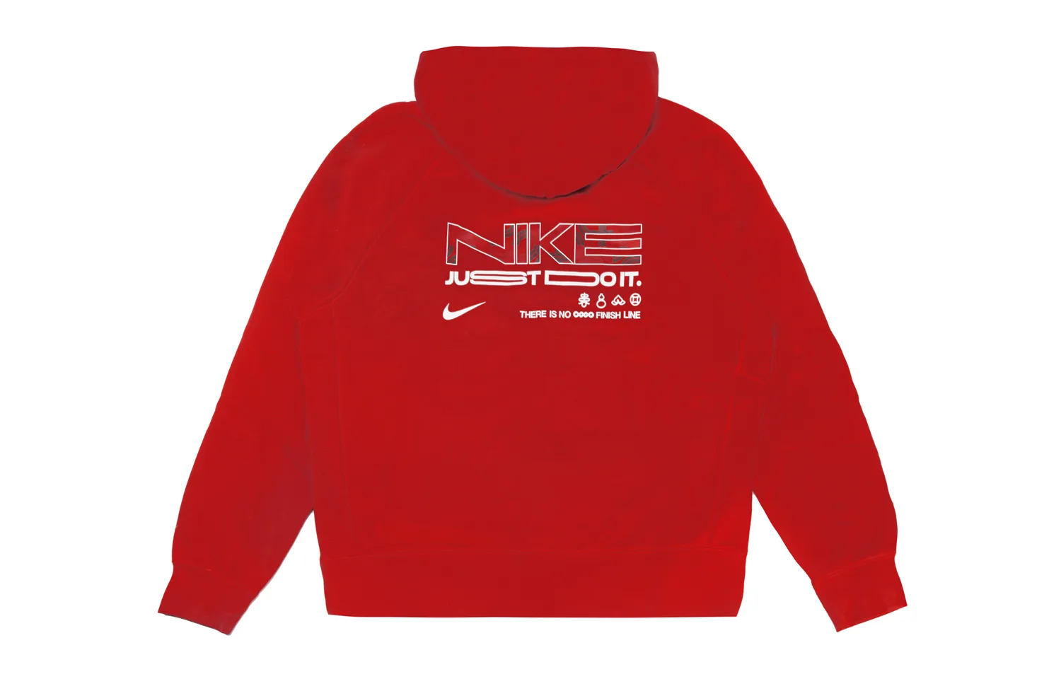 Nike Свитшот Unisex Red Crew Neck Moderate — фото 3