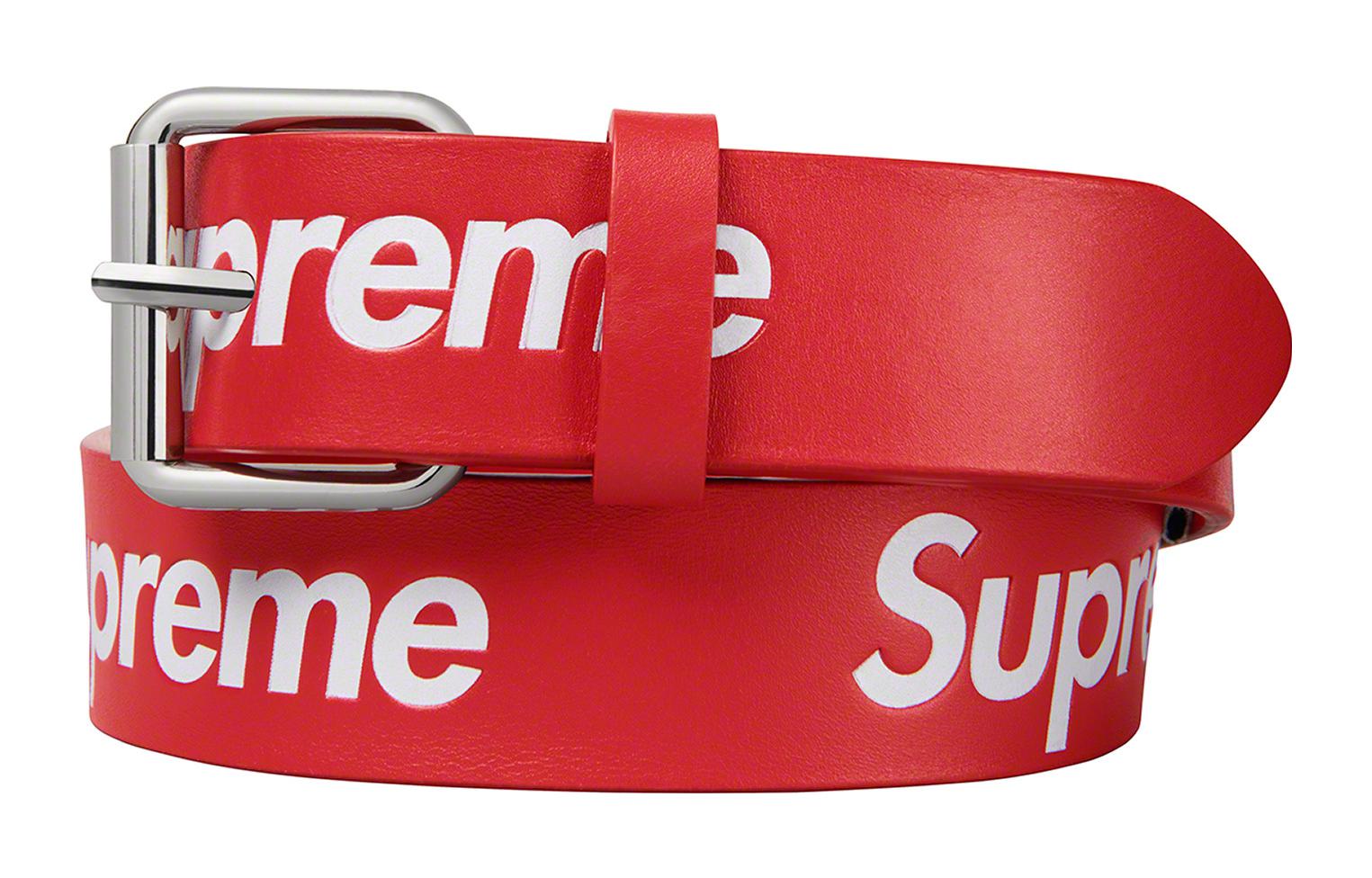 

Supreme Кожаный ремень, Red