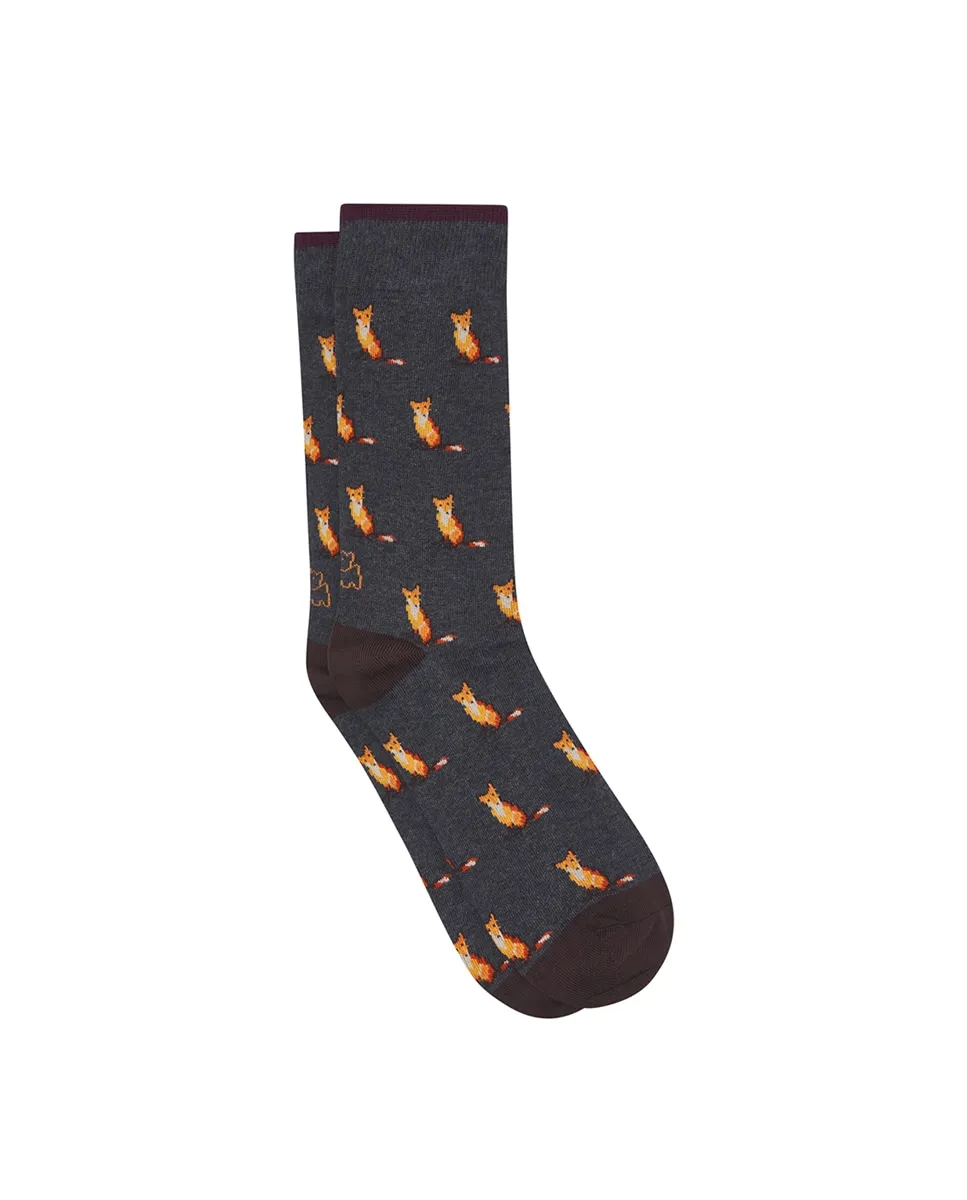 

Мужской обычные носки Kiff-Kiff, темно-серый