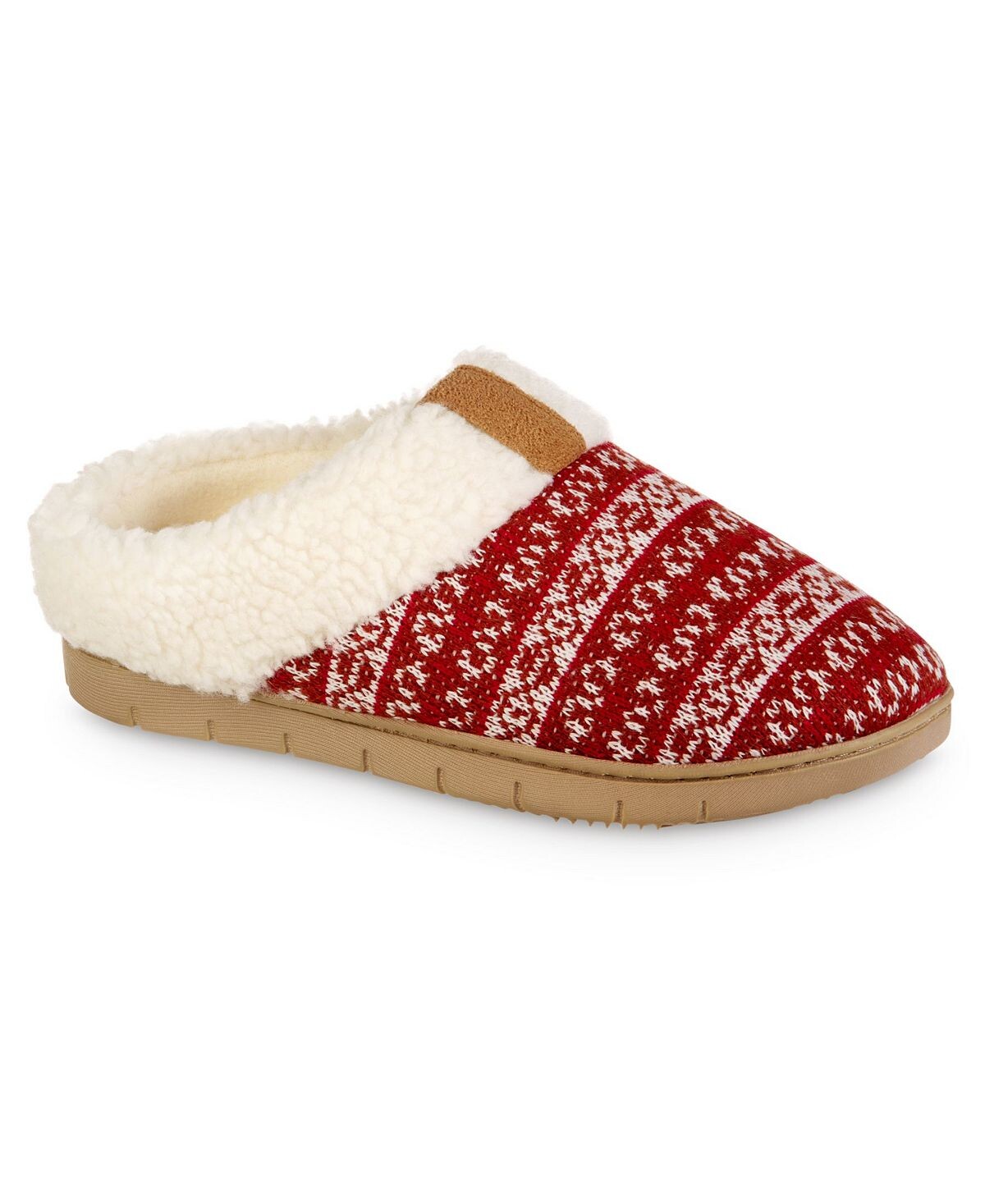 

Женские тапочки Fairisle Knit Braelyn с капюшоном Isotoner Signature