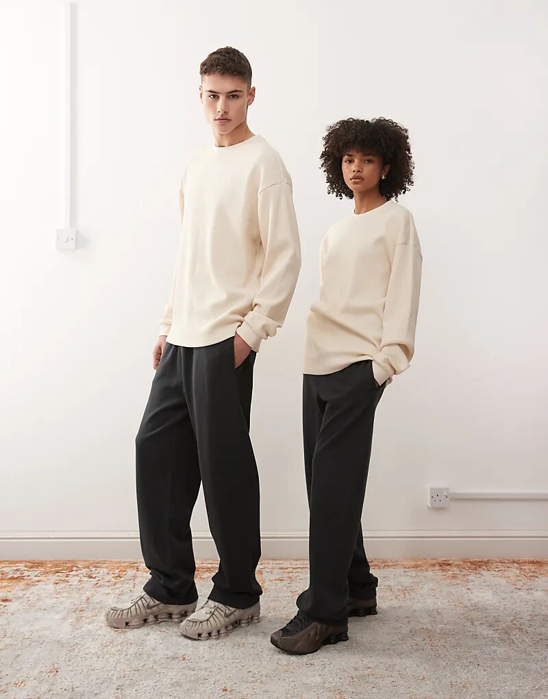 

Спортивные брюки New Era Co-ord прямого кроя, черного цвета