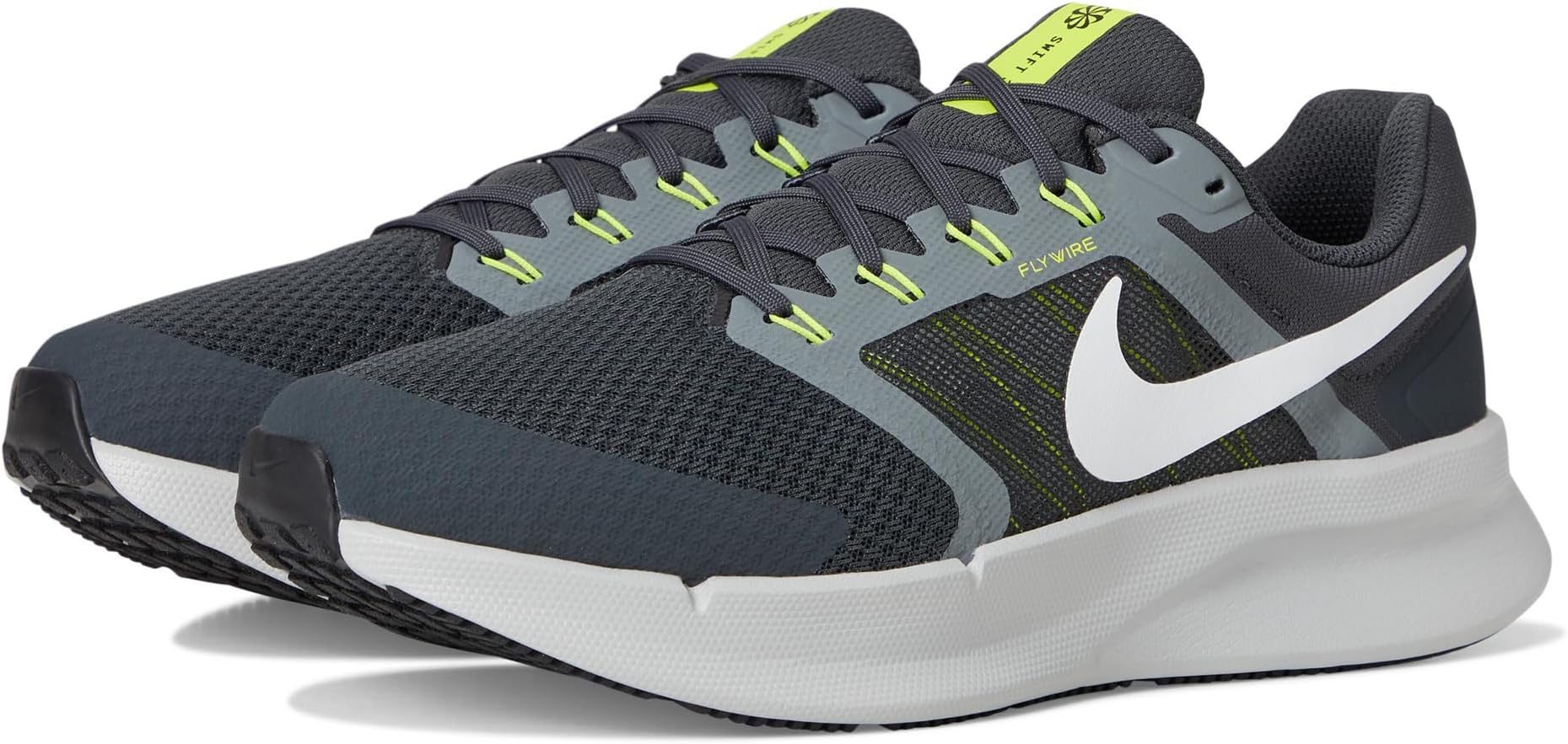 

Кроссовки Nike Men's Run Swift 3, Anthracite/Summit White/Smoke Grey/Cyber