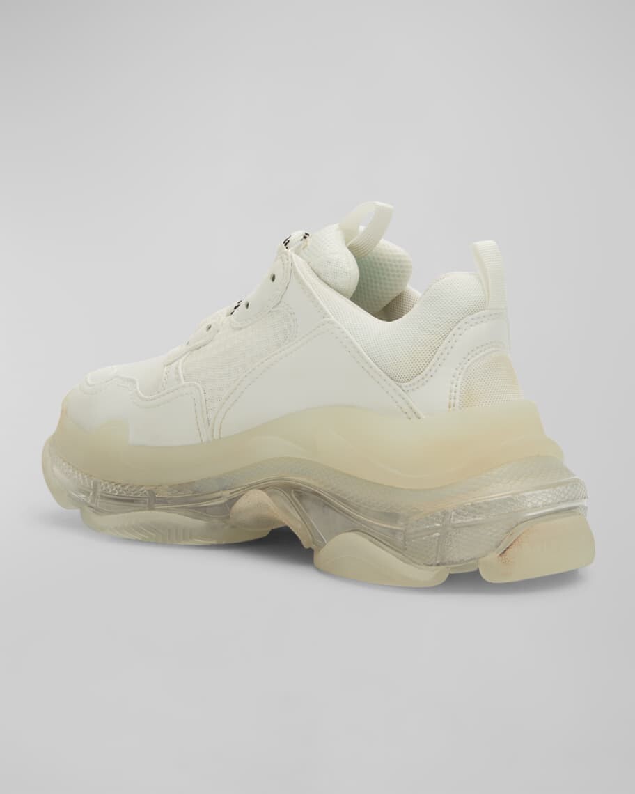 Кроссовки Triple S с прозрачной подошвой Balenciaga — фото 4