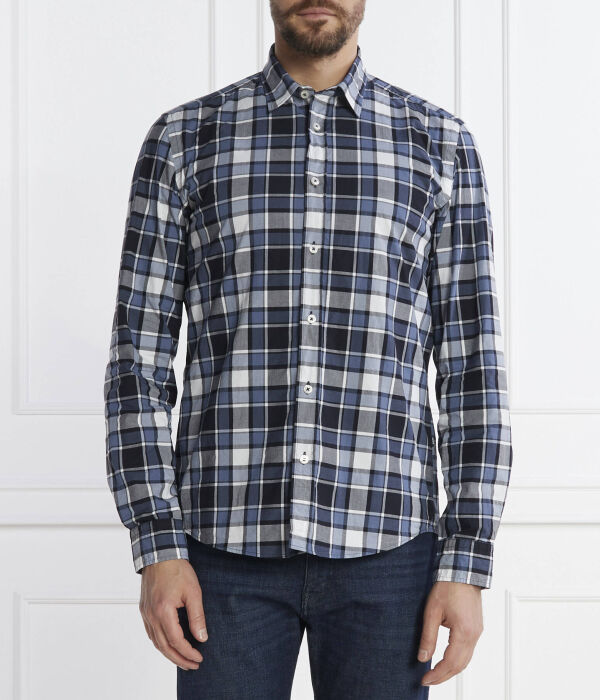 

Рубашка s-liam Regular fit Boss, синий