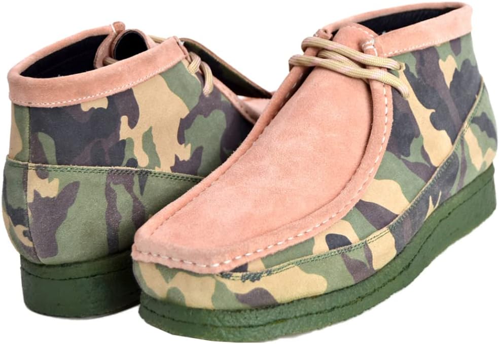 

Коллекция British Walkers Мужские кожаные и замшевые ботинки на шнуровке British Collection, розовый