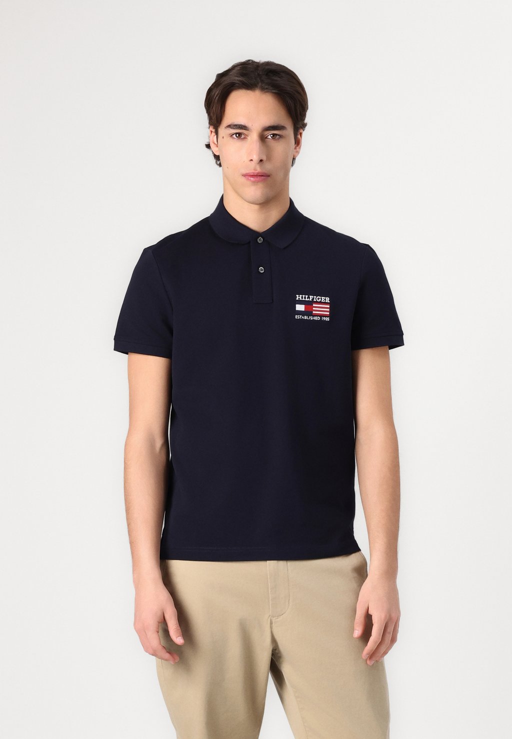

Поло FLAG Tommy Hilfiger, темно-синий