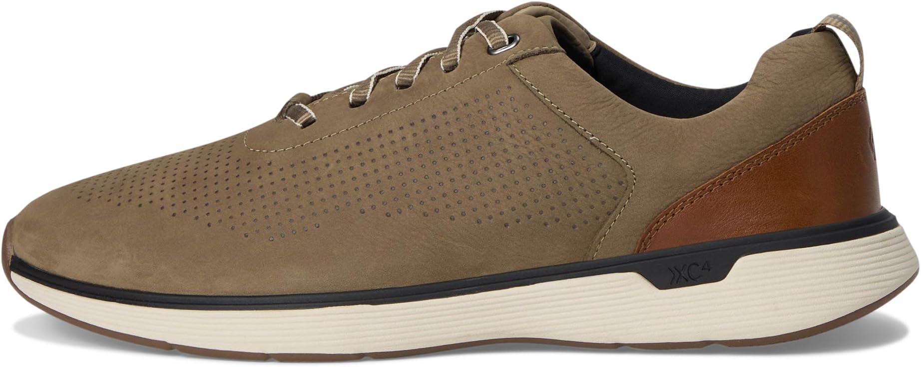 Кроссовки Johnston & Murphy Men's XC4 Prentiss 2 Embossed U-Throat, Taupe Tumbled Nubuck — фото 4