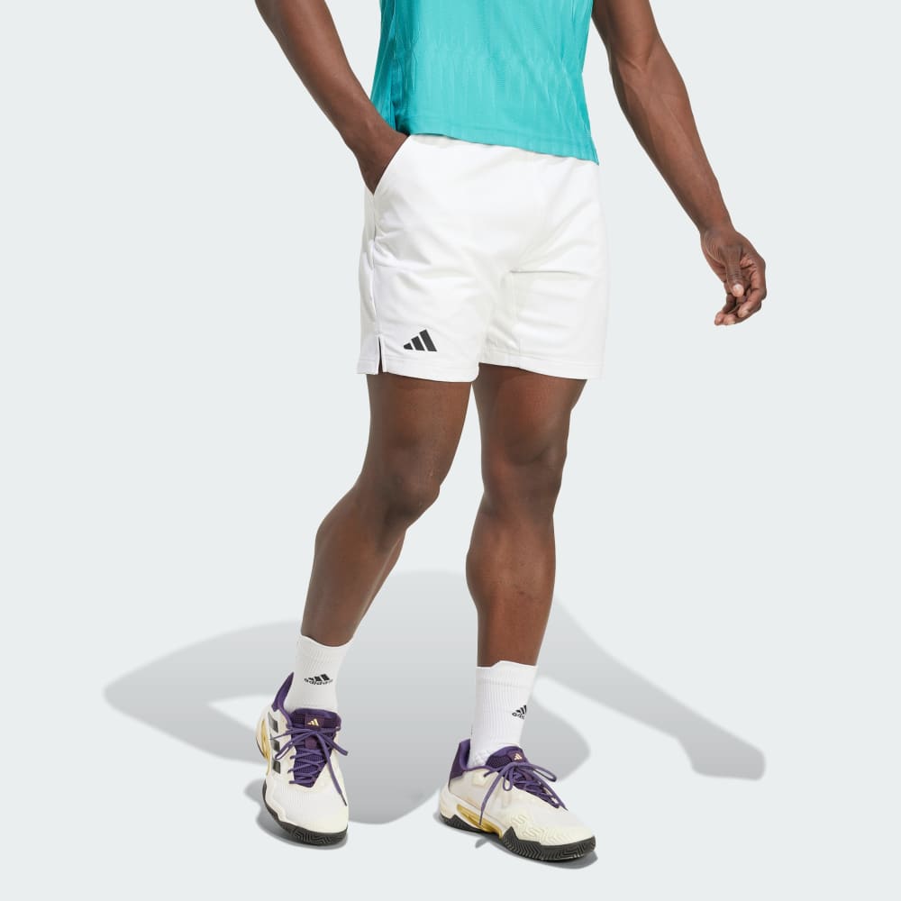 Спортивные шорты Adidas Tennis Climacool Ergo Shorts, белый — фото 3