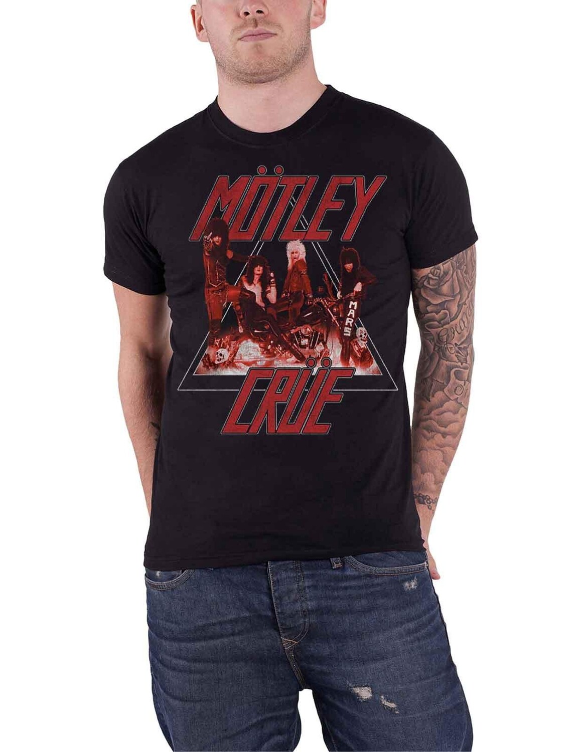 

Футболка Too Fast for Love Live Motley Crue, черный