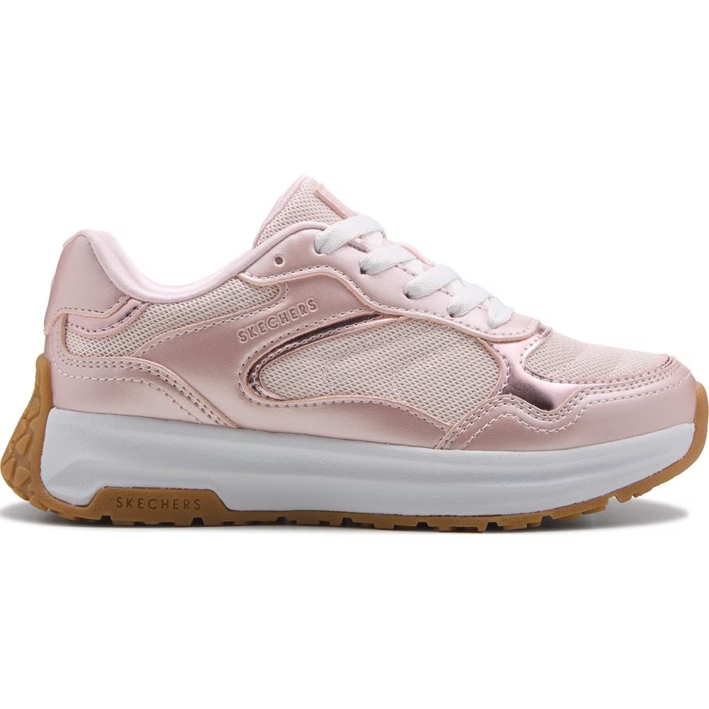 Детские кроссовки lumina для малышей/подростков Skechers, pink/rose gold — фото 2