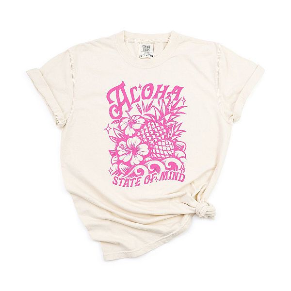 

Футболка Aloha state of mind с принтом ананаса, окрашенная в готовом виде Simply Sage Market, Ivory, Зеленый, Футболка Aloha state of mind с принтом ананаса, окрашенная в готовом виде Simply Sage Market, Ivory