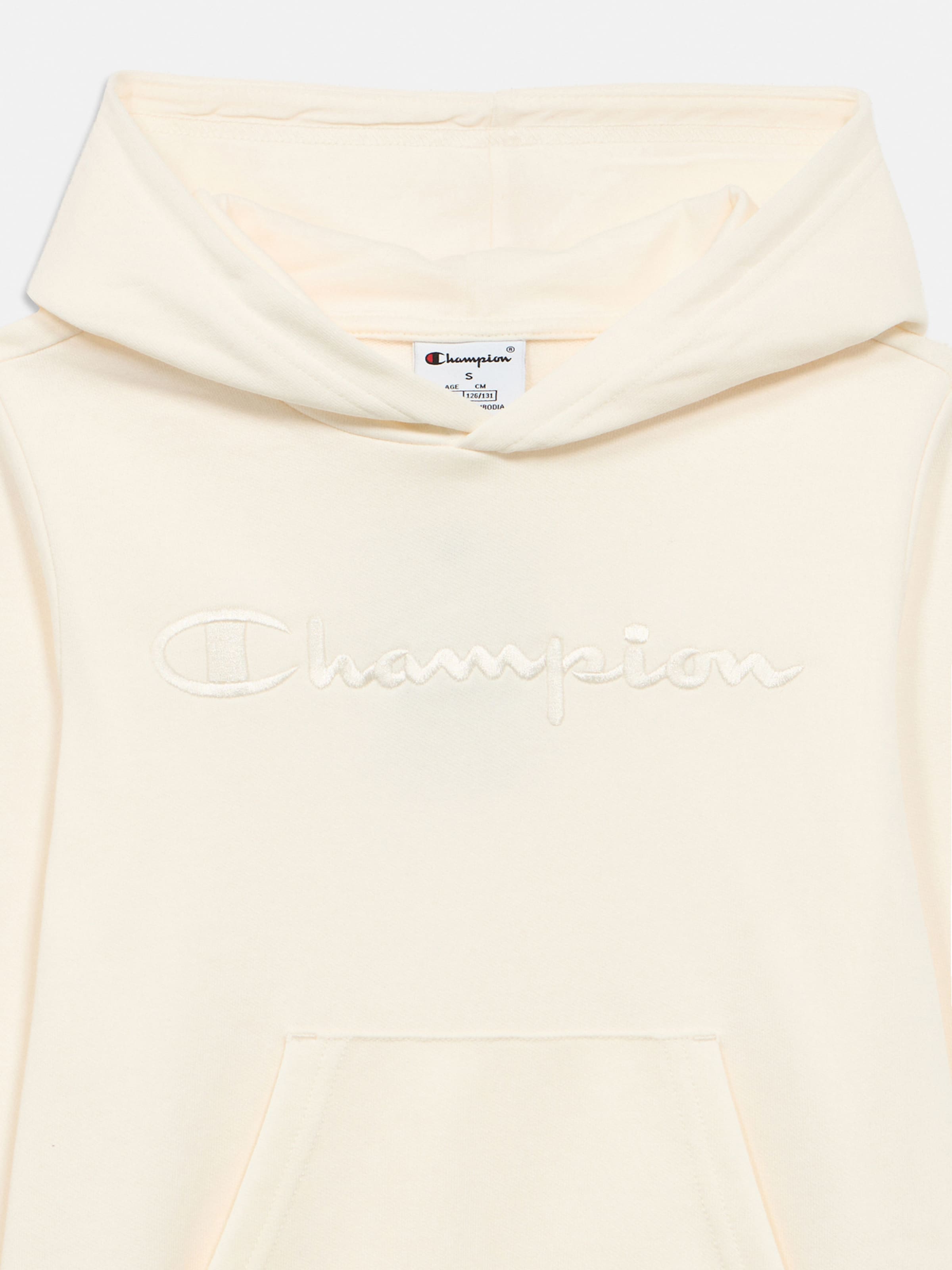 Champion Authentic Athletic Apparel Толстовка в пастельно-желтом цвете — фото 3