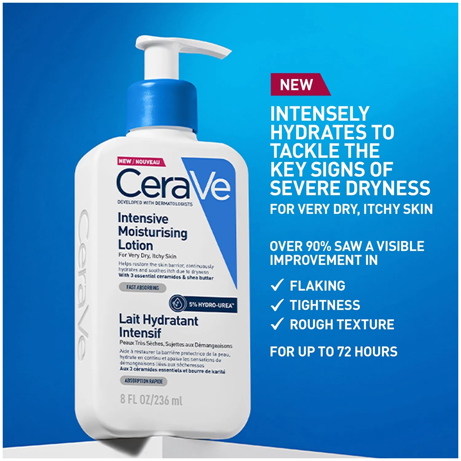 Крем для лица CeraVe — Интенсивный увлажняющий для очень сухой кожи, 236 мл — фото 2