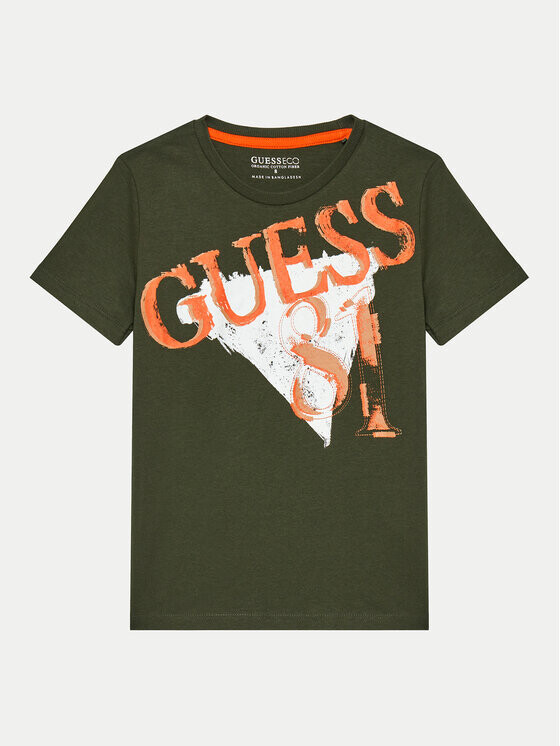 

Футболка стандартного кроя Guess, зеленый