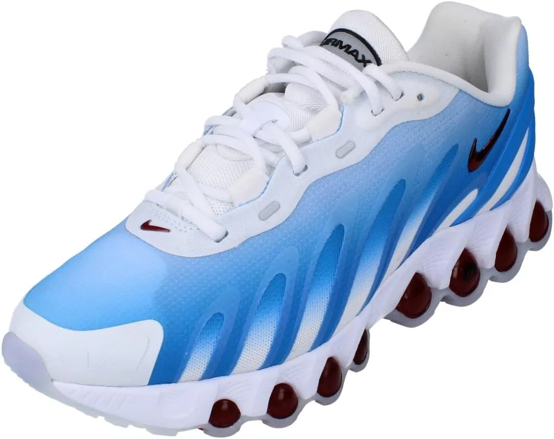 Мужские кроссовки Nike Air Max DN8, White Black University Red Lt Photo Blue
