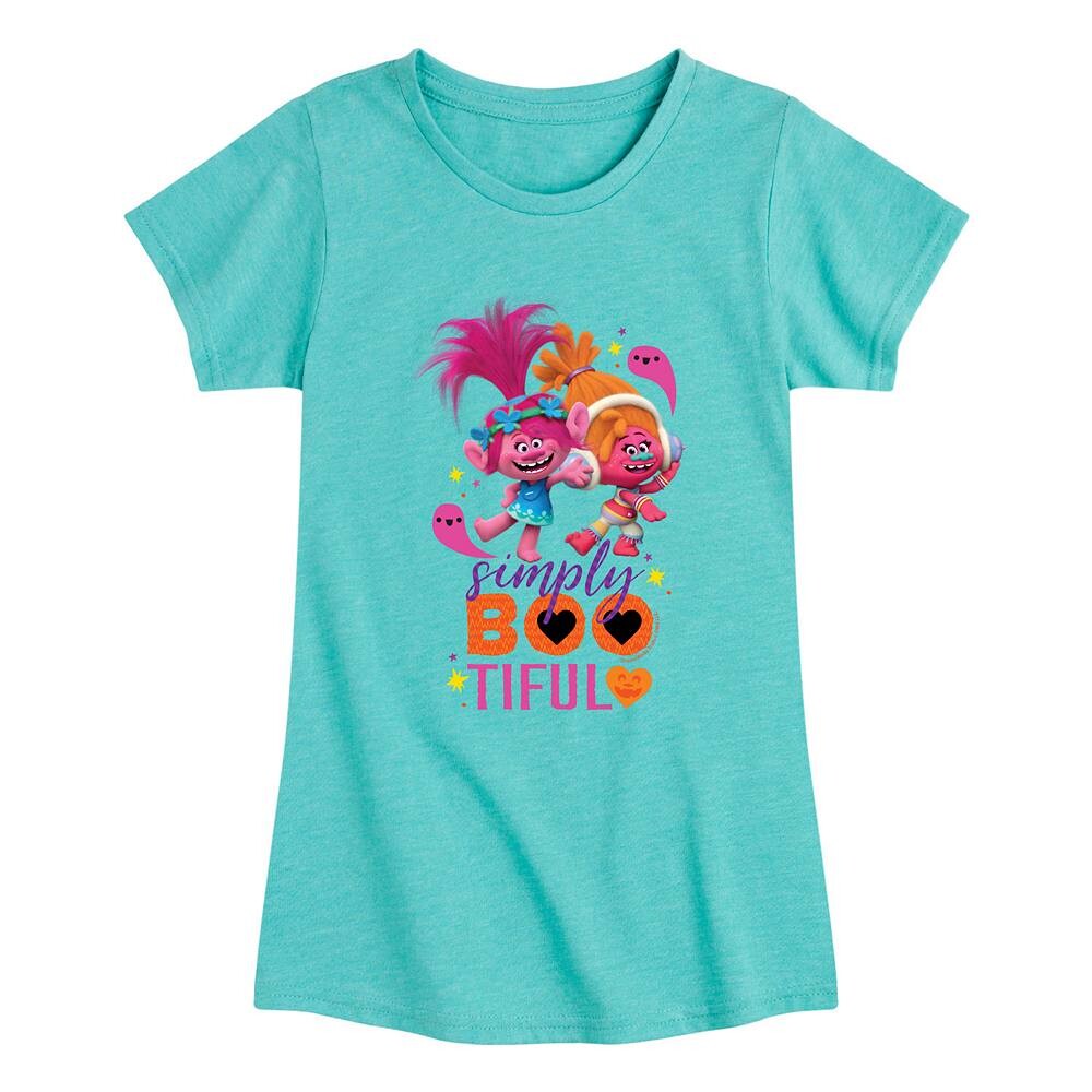 

Футболка с рисунком Girls Trolls Simply Bootiful Licensed Character, синий