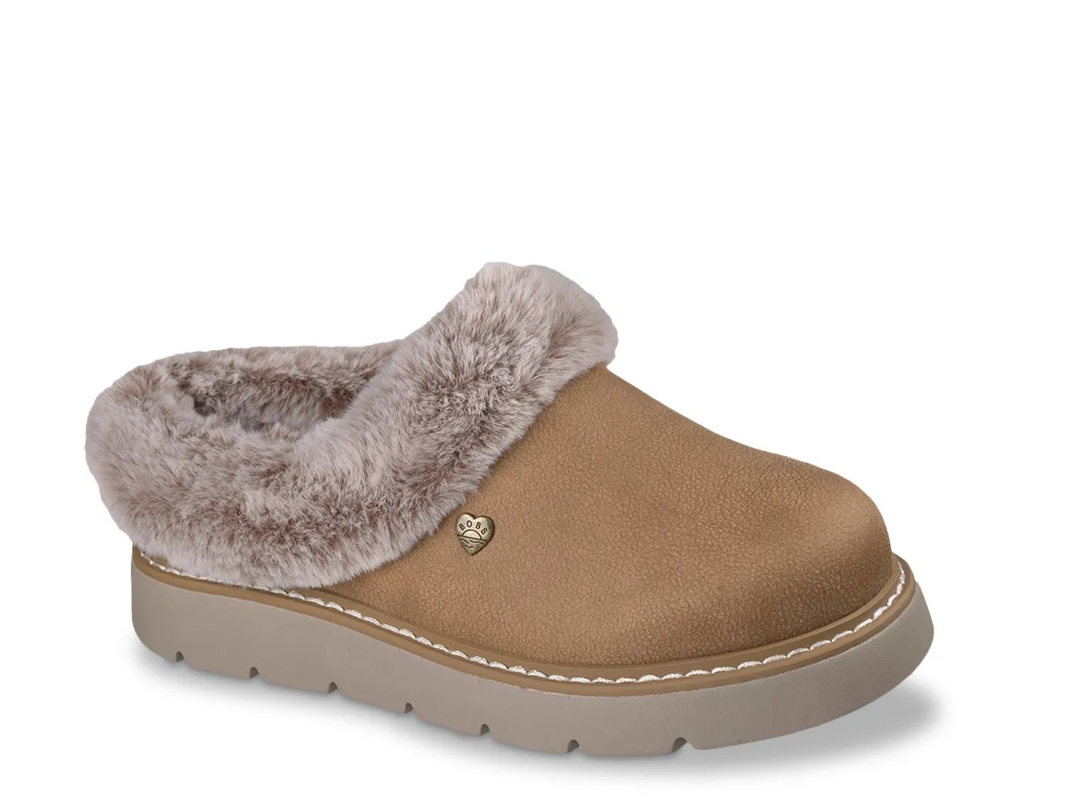 Тапочки Skechers BOBS Keepsakes Lite Cozy Blend Slipper - Women's, Cognac