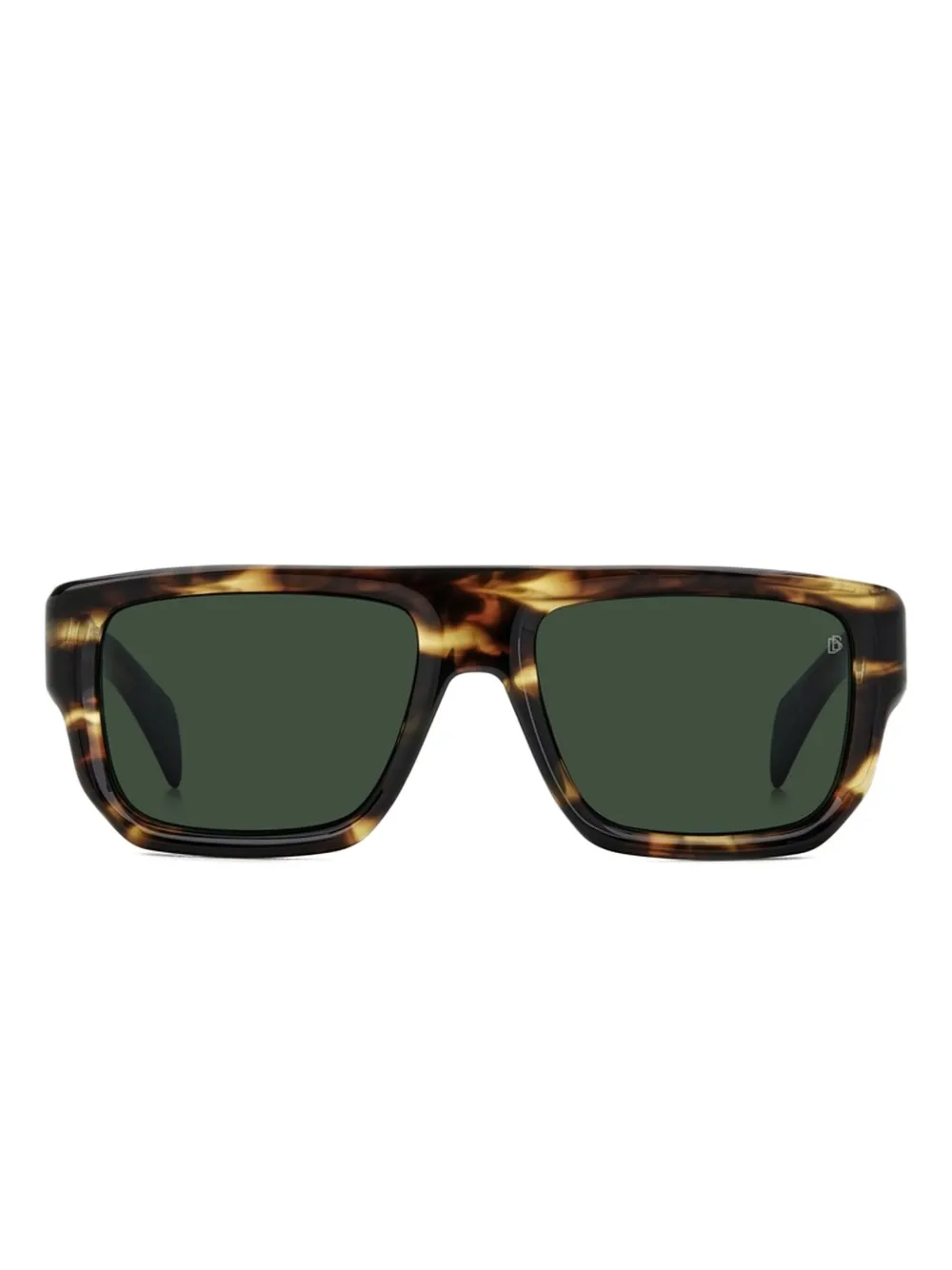 

Солнцезащитные очки-пилоты черепаховой расцветки David Beckham, коричневый