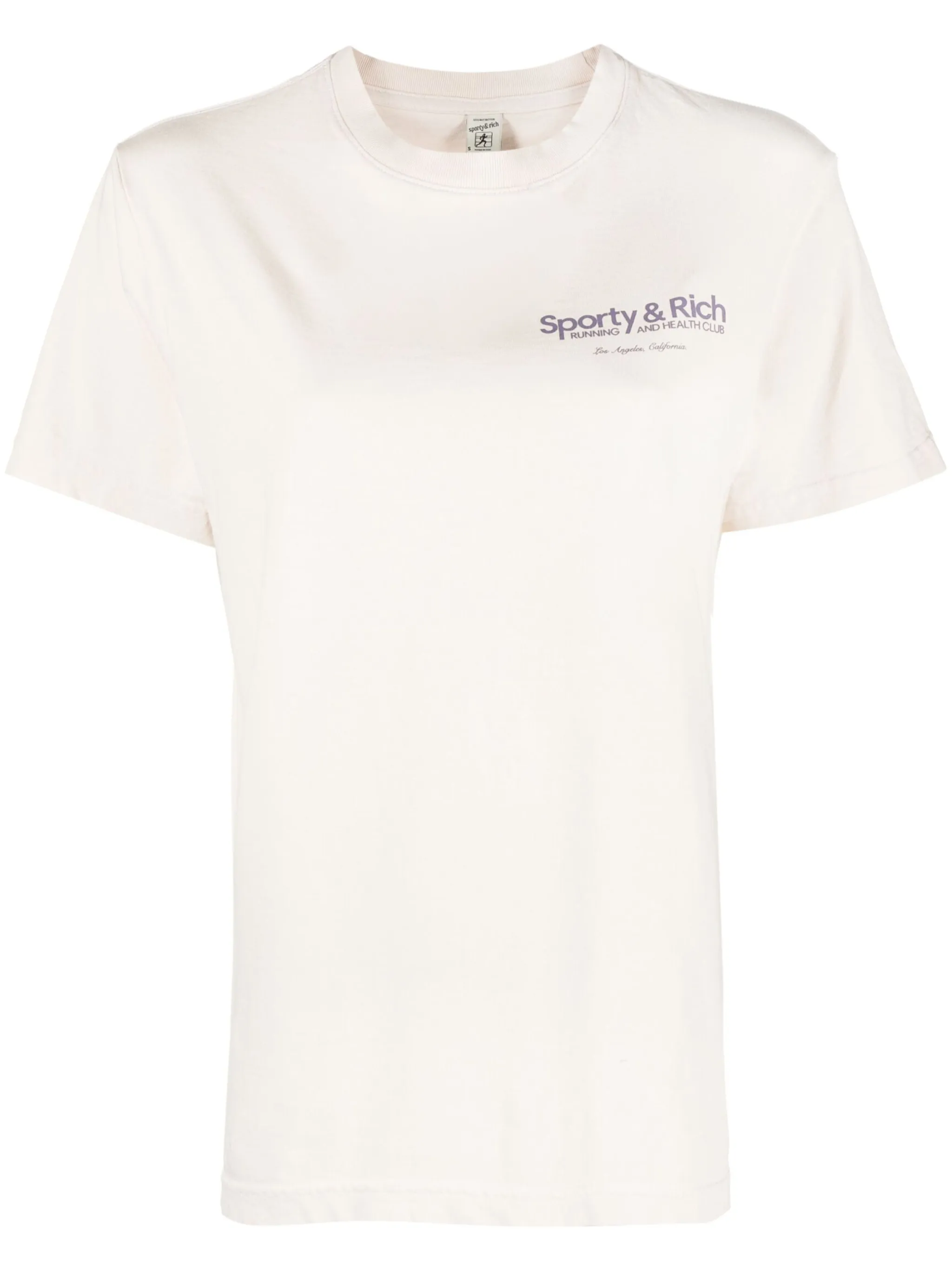 

Футболка с логотипом Sporty & Rich, белый