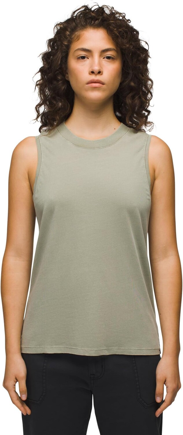 

Топ Prana Everyday Vintage Washed Tank, цвет Juniper Green