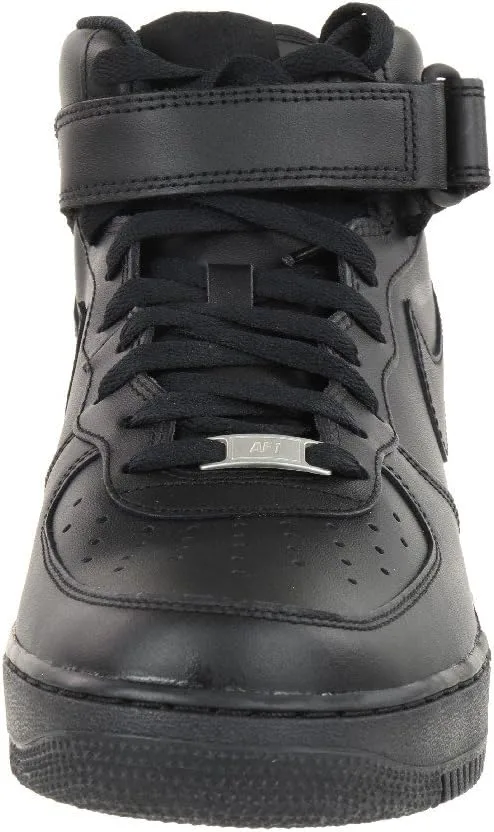 Кроссовки Nike Air Force 1 Mid 07 (315123 029), черный — фото 3